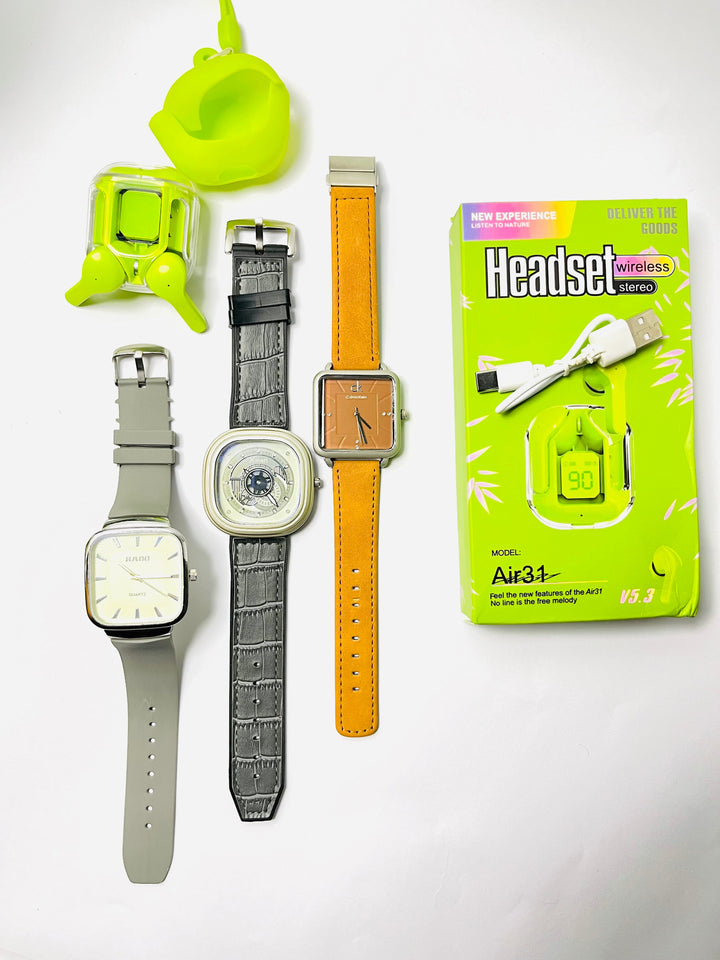 Premium Watches With Earbuds - HAND CHOICE