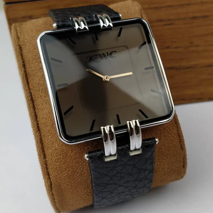 Stylish Leather Strap Watch - HAND CHOICE