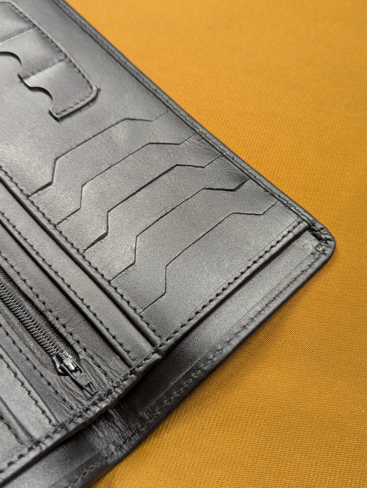 Premium Long Leather Wallet for Men - HAND CHOICE