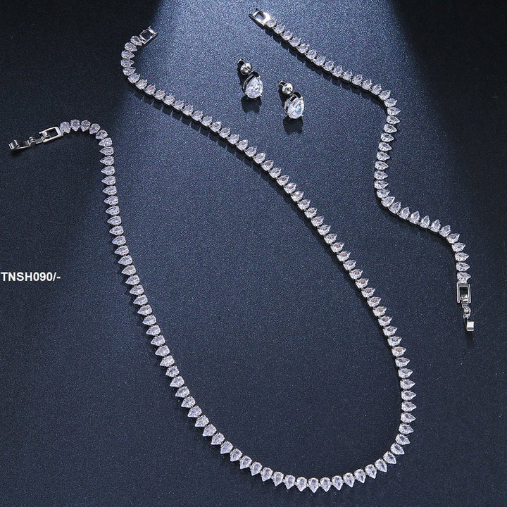 Pear Shape Necklace Set - My Store