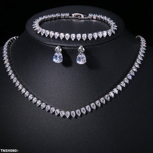 Pear Shape Necklace Set - My Store
