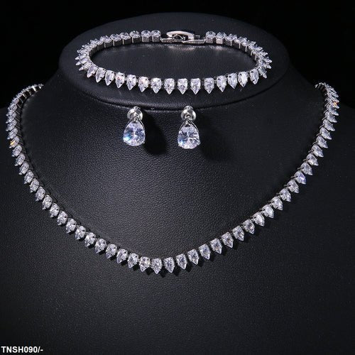 Pear Shape Necklace Set - My Store