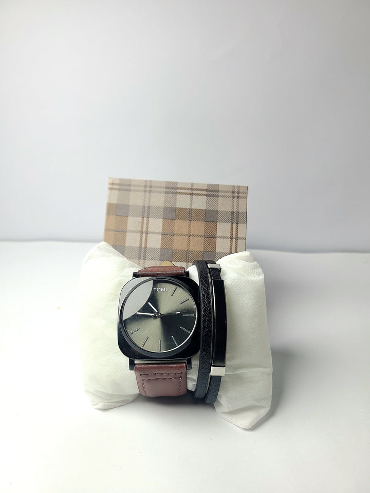 Elegant Business Class Watch with bracelet - HAND CHOICE