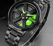 The Wheel Watch Rotating Stainless Steel - My Store